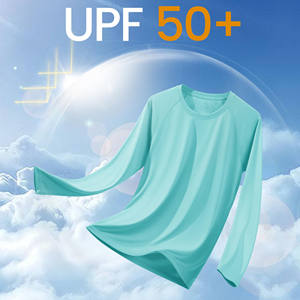 T-Shirt Athlétique Entraînement Pêche Tee ringer 180 Gsm Mixte Materia 100% Coton Séchage Rapide UPF 50 + Protection Solaire Léger - Product Image 5