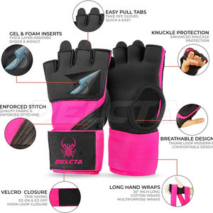 Guantes Interiores Acolchados con Gel de Alta Calidad de Marca Privada, Fabricación en Fábrica - Product Image 2