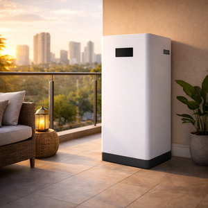 Batería de Almacenamiento de Energía Doméstica de Pared de 51.2V 5kWh LiFePO4 con Pantalla LCD, BMS Integrado, CAN, RS485, RS232 - Product Image 1