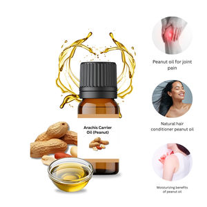 100% Pure Natural Cold Pressed <b>Peanut</b> Carrier Oil India for Skincare Moisturizing GMP Certified AARNAV GLOBAL EXPORTS Wholesale - Product Image 1