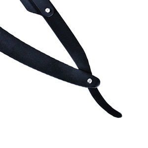 Maquinilla de afeitar recta profesional con cuchillas reemplazables, maquinilla de afeitar clásica para salón y herramientas de aseo personal - Product Image 3