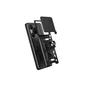 Étui magnétique premium pour Huawei Pura 70 5G avec protection coulissante de l'appareil photo, coque en silicone robuste disponible en translucide - Product Image 6