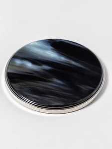 Sous-verres élégants en corne de buffle naturelle pour thé café jus vin fait à la main Restaurant Bar hôtel bureau décor tapis et tampons - Product Image 3