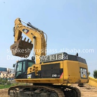 Excavatrice sur chenilles d'occasion 374D 70 tonnes, 90% neuve, haute qualité, moteur et pompe d'origine américains, garantie 1 an, 2021