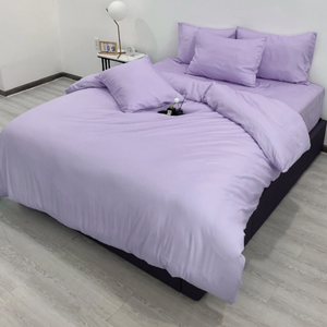 Ensemble de housse de couette imprimée Queen Size Literie de couette douce pour la peau avec rembourrage en polyester pour la maison ou l'hôtel - Product Image 1