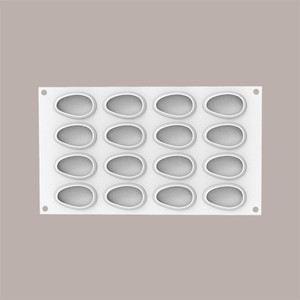 Moule en silicone réaliste en forme de mangue 57x36H26 mm, outil pour desserts - Product Image 3