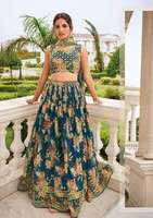 Lehenga Choli en faux georgette imprimé numérique, nouvelle collection, best-seller, tenue glamour pour femmes, prêt à porter