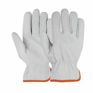 Guantes de Trabajo de Cuero de Grano de Búfalo de Alto Rendimiento, Guantes de Protección Industrial Resistentes al Calor para Jardinería - Product Image 4