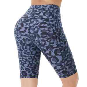 Custom New Fabrics <b>Booty</b> Scrunch Biker <b>Shorts</b> White <b>Women</b> Breathable Eco-Friendly High Waist Polyester/Spandex/Cotton Fitness - Product Image 3