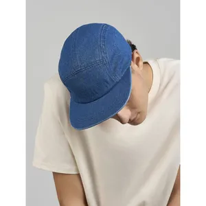 Cappello in Denim Sostenibile con Rubino per Uso Promozionale - Product Image 1