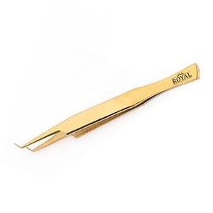 Pinzas Royal de Alta Precisión con Punta Serrada/Lisa/Dentada de 10 mm, Kit de Pinzas de Acero Inoxidable para Extensión de Pestañas y Cejas - Product Image 5
