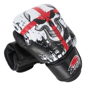 Fabricación de Guantes de Boxeo de Diseño OEM Personalizados de Alta Calidad, Hechos con Cuero Genuino, Guantes de Sparring con Velcro - Product Image 2