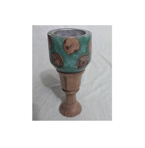 Quemador de incienso Mabkhar de diseño clásico Mabkhar de resina y madera de la mejor calidad del mejor exportador de la India - Product Image 1