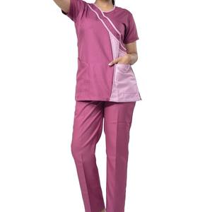 Conjunto de Uniformes Médicos Unisex de Primera Calidad, Ligeros, Transpirables, Cómodos, Elásticos, Totalmente Personalizables, Últimos Diseños, para Uso Hospitalario - Product Image 1