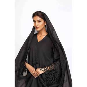 ผ้าคลุมไหล่ปักลาย Georgette รุ่น DP-42005 สำหรับชุดอินเดีย ปากีสถาน ซัลวาร์ คามีซ โจลี เลเฮนกา โจลี สำหรับชุดสไตล์อินเดีย ปากีสถาน - Product Image 5