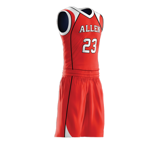 Maillot de basket-ball réversible en polyester 100% Short d'été respirant personnalisé personnalisable ensemble certifié BSCI pas cher - Product Image 5