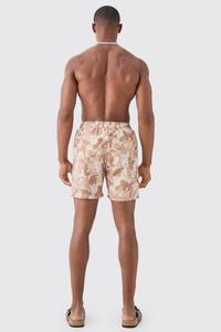 Shorts de bain pour hommes de haute qualité, nouvelle mode, maille unie, décontractés, logo, service OEM, vente directe d'usine, occasions spéciales - Product Image 2