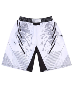 Pantalones Cortos de Artes Marciales Duraderos con Patrón Sólido, Ligeros, Elásticos, de Secado Rápido y con Tecnología de Detección de Agujas - Product Image 5