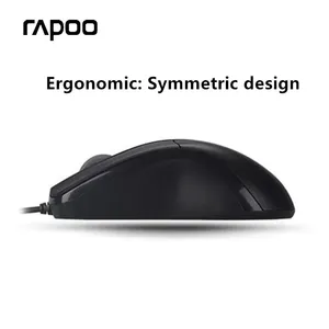 Rapoo N1162 Chất Lượng Cao Có Dây <span class=keywords><strong>3D</strong></span> Trọng Lượng Nhẹ 1000 Dpi <span class=keywords><strong>Mini</strong></span> Ergonomic Quang Văn Phòng USB Chuột Cho Máy Tính - Product Image 3