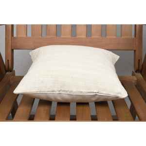 Cojín de lana de 12x12 bohemio Beige tejido y bordado patrón Vintage cojín decorativo rústico para uso en sofá - Product Image 5