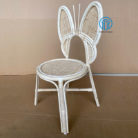 Chaise pour enfants en rotin écologique, meubles de crèche en osier, chaise pour enfants en rotin naturel, décoration de chambre d'enfant bohème