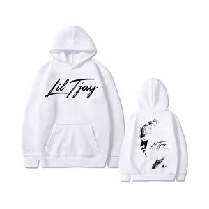 Fabricant sur mesure, sweats à capuche à manches longues de haute qualité, coupe ample, impression DTF, pour hommes, basiques, coton mélangé - Product Image 2