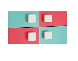 Boutons d'armoire et de tiroir biseautés de forme carrée avec taille de forme de couleur personnalisée fabriqués en Inde Article - Product Image 1