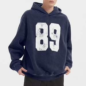 Sudaderas con capucha informales de invierno para hombre, Color sólido, ajuste Regular, 100% algodón, secado rápido, respetuoso con el medio ambiente, transpirable, de alta calidad - Product Image 5