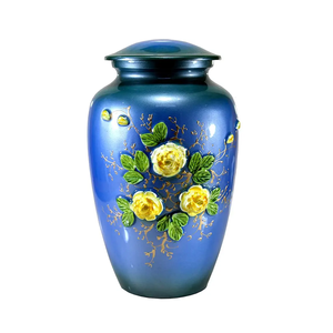 โกศใส่ศพสำหรับขี้เถ้าของมนุษย์เป็นของที่ระลึกตกแต่งงานศพที่สง่างาม - Product Image 1