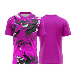 Camiseta de Fútbol para Entrenamiento y Partido, 100% Poliéster, Ligera, de Secado Rápido, Transpirable, Cuello Redondo, Manga Corta, Unisex, Adulto - Product Image 4