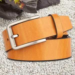 Cinturón Casual de Cuero Vacuno Impermeable y Ecológico, Estilo Vintage con Estampado Floral y Calavera de Acero, Longitud Personalizada, Cómodo para Hombre - Product Image 6