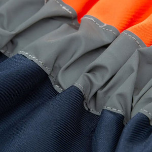 Mono Resistente de Tela No Elástica con Múltiples Bolsillos Utilitarios y Cintura Elástica - Product Image 4