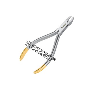 คีมปากแหลม13.5ซม. เครื่องมือทันตกรรมเครื่องมือสเตนเลสผลิตพร้อม420 Aisi ที่มีชื่อเสียง - Product Image 4