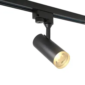 NordicBeam - Lámpara de Riel LED de Diseño Moderno de 40 W, Cuerpo de Aluminio y PC, para Oficina, Cocina, Interiores, con Base GU10 E27, Fácil Instalación - Product Image 6