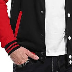 Chaqueta Universitaria para Hombre, Chaqueta Bomber de Béisbol, Chaqueta Letterman para Hombre, Chaquetas Bomber de Béisbol Premium para Motociclistas - Product Image 4