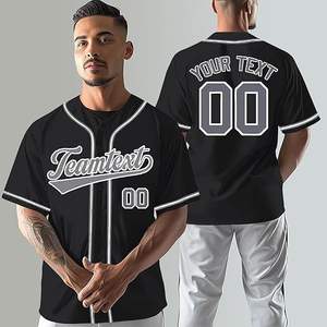 Custom Baseball Jerseys Sets for Sports Teams <b>Fans</b> Leagues 100% Polyester Comfortable Breathable Quick Dry Fit <b>Personalized</b> - Product Image 5