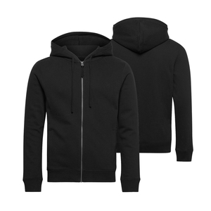 Top qualité vente en gros Service OEM sweat à capuche noir imprimé fermeture éclair grande taille grand surdimensionné style Streetwear snowboard - Product Image 4