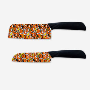 Couteau de chef en céramique à livraison rapide avec manche en plastique, design ambidextre, compatible lave-vaisselle, haute qualité, vente en gros, livraison gratuite - Product Image 1