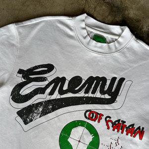 เสื้อยืดผ้าฝ้ายโอเวอร์ไซส์100เปอร์เซ็นต์สำหรับผู้ชายเสื้อยืดพิมพ์ลายสกรีน300 GSM รุ่นเฮฟวี่เวท - Product Image 3