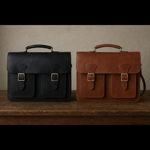 Handmade Genuine Leather Luxury Soft Laptop Messenger Bag 15.6 Inch Business <b>Briefcase</b> Satchel with Laser Engraving Unisex Gift - Product Image 3