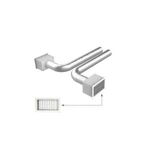 Système HVAC domestique Tecnosystemi ProAir Pack 2 Zones KIT à installation rapide avec 125 connexions Fabriqué en Italie Modèle GAC500014 - Product Image 1