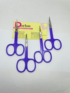 Meilleur petit ciseaux couleur enduit ongles cuticule ciseaux en acier inoxydable lame incurvée ciseaux à ongles avec offre de logo personnalisé. - Product Image 5