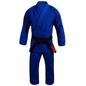 Venta al por mayor ligero transpirable 100% algodón 220g Jiu Jitsu Gi Kimono personalizado uniforme de artes marciales para hombres BJJ - Product Image 1