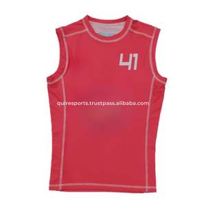 Custom Sublimated Blue Flag American Football Sleeveless Sports Jersey School Teams Youth Practice Competition Uniform <b>Shirts</b> - Product Image 6