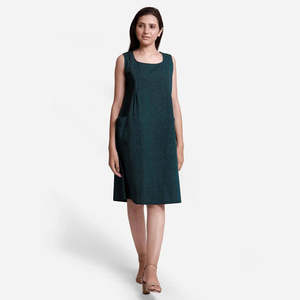 Hot and sext ชุดเดรสสำหรับผู้หญิงชุดเดรสผ้าลินินสำหรับผู้หญิงชุดเดรสลำลองลายตารางไซส์ใหญ่พิเศษสำหรับฤดูร้อน - Product Image 1