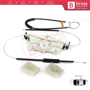 Bwr5065 điện cửa sổ điều chỉnh sửa chữa thiết lập phía sau bên phải cho Touareg MK1 7L <span class=keywords><strong>Porsche</strong></span> <span class=keywords><strong>Cayenne</strong></span> 9PA <span class=keywords><strong>955</strong></span> 957 2002-2010 bross phụ tùng ô tô - Product Image 2