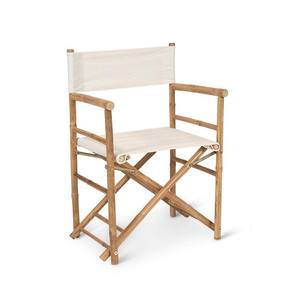 Silla de director plegable natural superventas, sillas plegables de bambú hechas a mano al por mayor para acampar y eventos de fiesta - Product Image 1