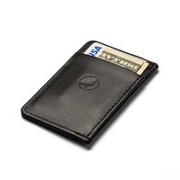 Nouveau Portefeuille Porte-Cartes Fin en Cuir Véritable Vintage Durable avec Fonction Anti-RFID, Sans Fermeture, Personnalisable pour Cartes de Crédit