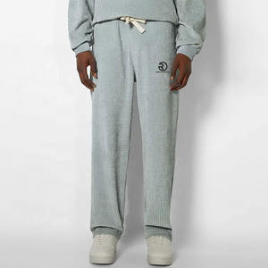 Conjunto de pantalones de chándal de pierna recta y Sudadera con capucha de moda Chándal de gran tamaño con estampado de soplo Unisex - Product Image 4