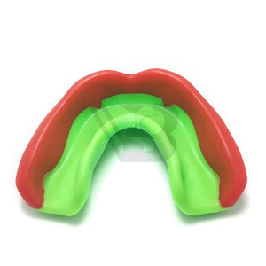 Protectores Bucales de Boxeo Personalizados de Doble Color, Material de PVC, Protector Bucal Deportivo de Alta Calidad, Protector de Dientes para Hockey, Venta Caliente, Logotipo Personalizado - Product Image 2